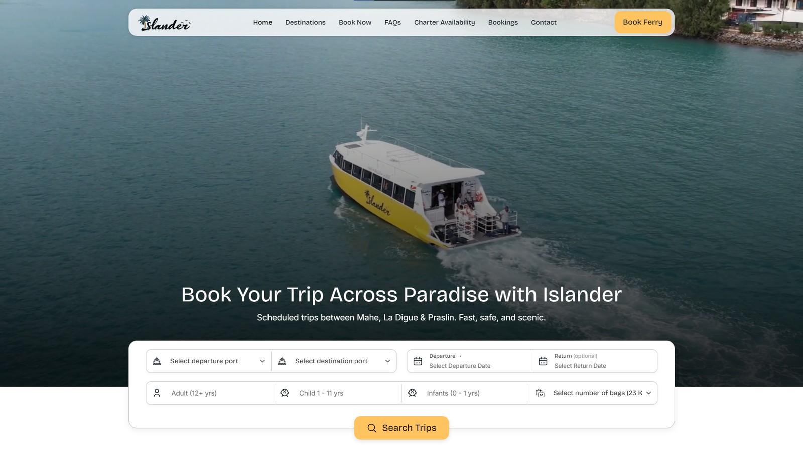 Islander Boat Seychelles